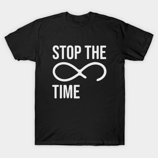 Stop The Time Dark T-Shirt by isnotvisual